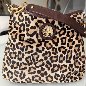 Tory Burch Leopard Print Shoulder Bag